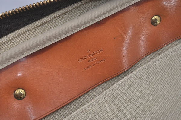 Authentic Louis Vuitton Monogram Sirius 45 Travel Boston Bag M41408 LV 6188I