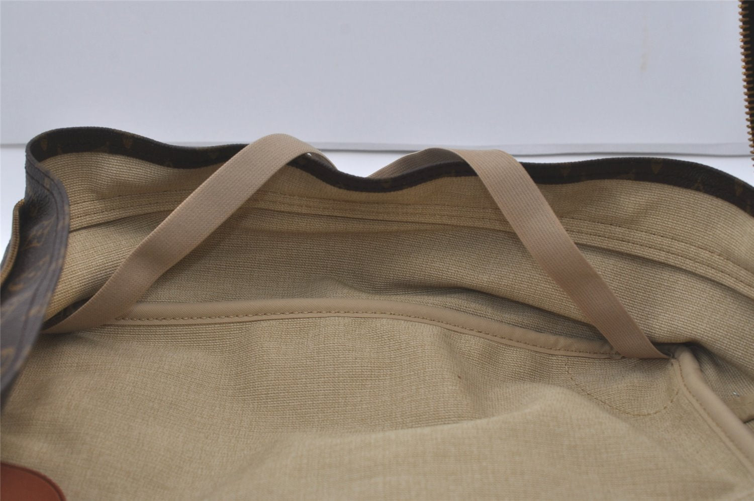 Authentic Louis Vuitton Monogram Sirius 45 Travel Boston Bag M41408 LV 6188I