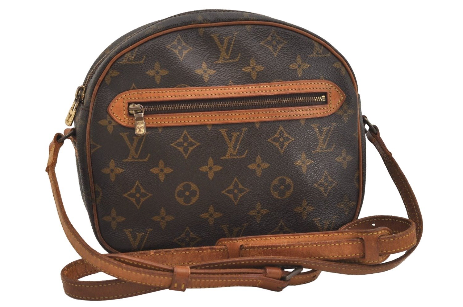 Authentic Louis Vuitton Monogram Senlis Shoulder Cross Body Bag M51222 LV 6188J