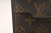 Authentic Louis Vuitton Monogram Pochette Homme Clutch Hand Bag M51795 LV 6189K