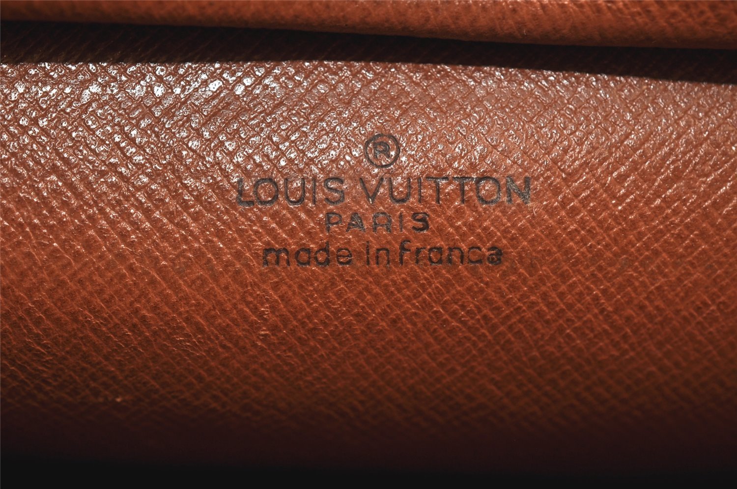 Authentic Louis Vuitton Monogram Pochette Homme Clutch Hand Bag M51795 LV 6189K