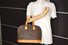 Authentic Louis Vuitton Monogram Alma Hand Bag Purse M51130 LV 6190I