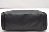 Authentic PRADA Vintage Leather Shoulder Hand Bag Purse Black Junk 6192K