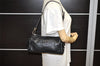 Authentic PRADA Vintage Leather Shoulder Hand Bag Purse Black Junk 6192K