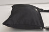 Auth PRADA VELA SPORT Nylon Tessuto Leather Shoulder Bag BT0174 Black Junk 6194K