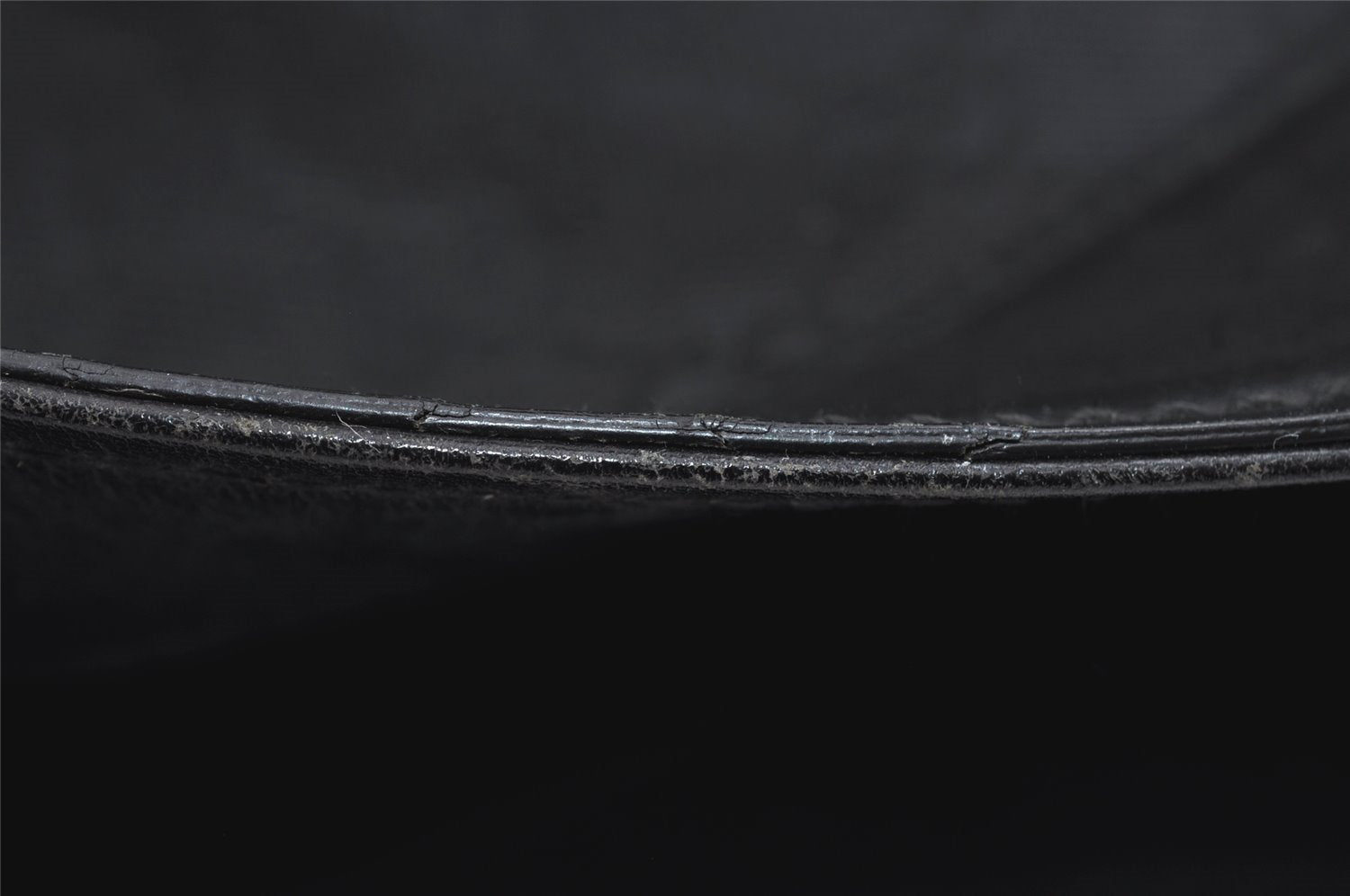 Authentic GUCCI Vintage Shoulder Tote Bag GG Canvas Leather 109141 Black 6195I