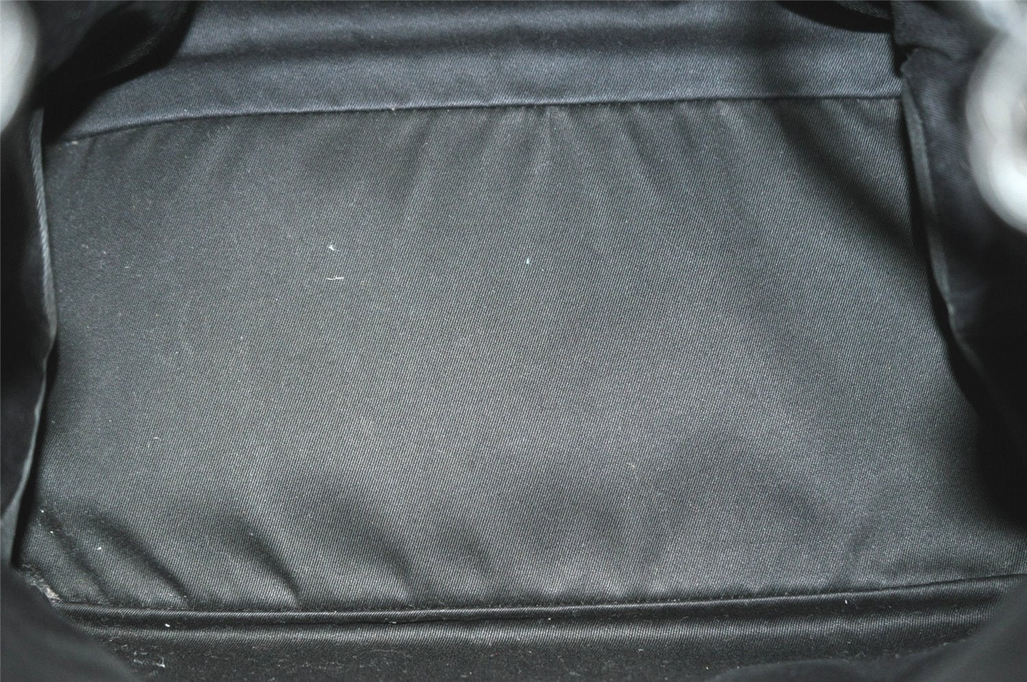 Authentic GUCCI Vintage Shoulder Tote Bag GG Canvas Leather 109141 Black 6195I