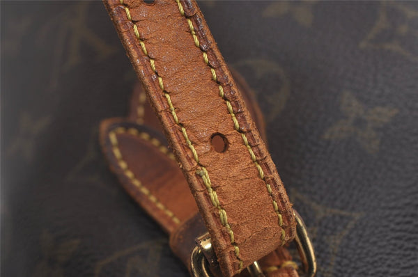 Authentic Louis Vuitton Monogram Bucket PM Shoulder Tote Bag M42238 LV 6195J