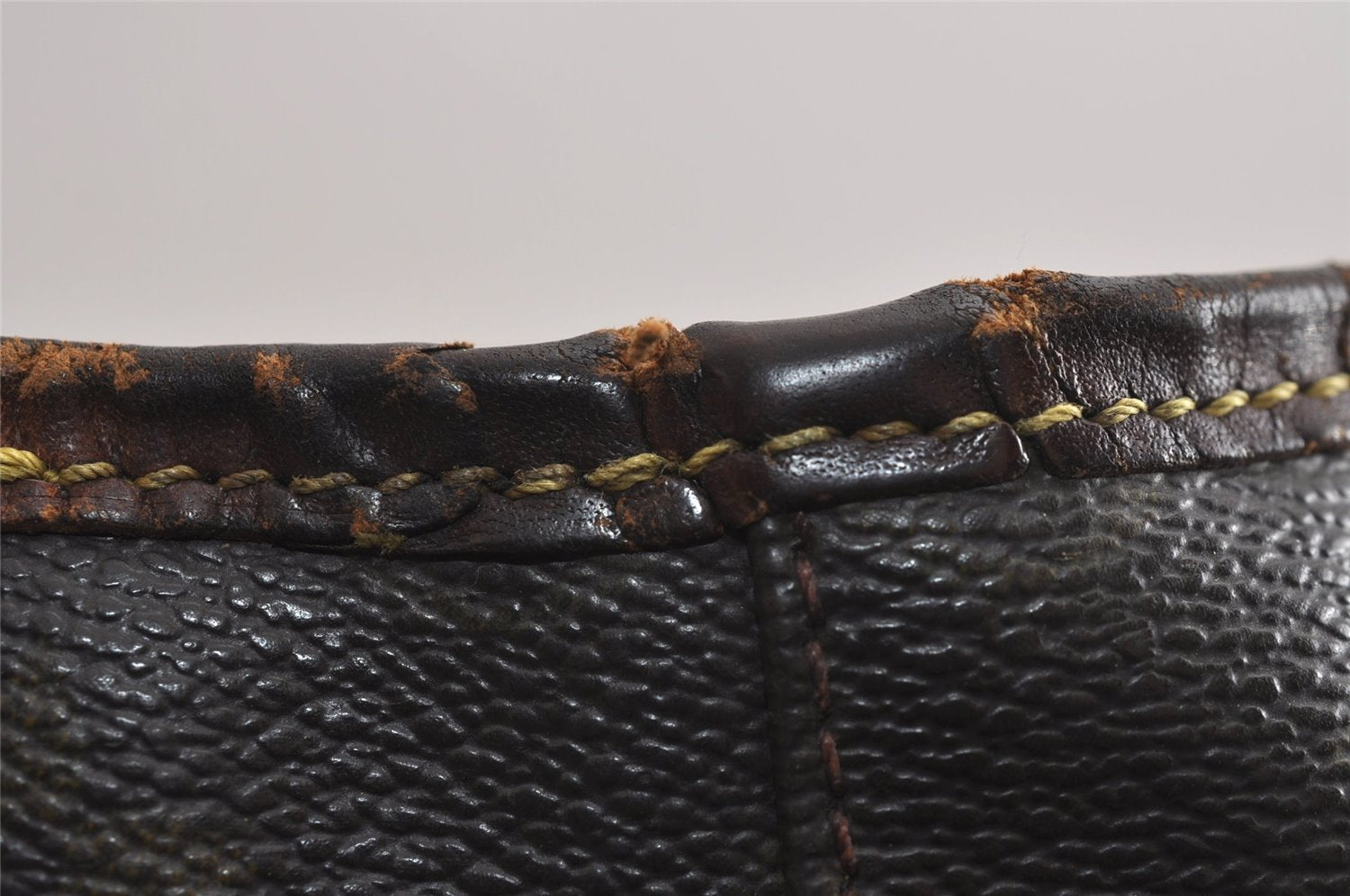 Authentic Louis Vuitton Monogram Bucket PM Shoulder Tote Bag M42238 LV 6195J