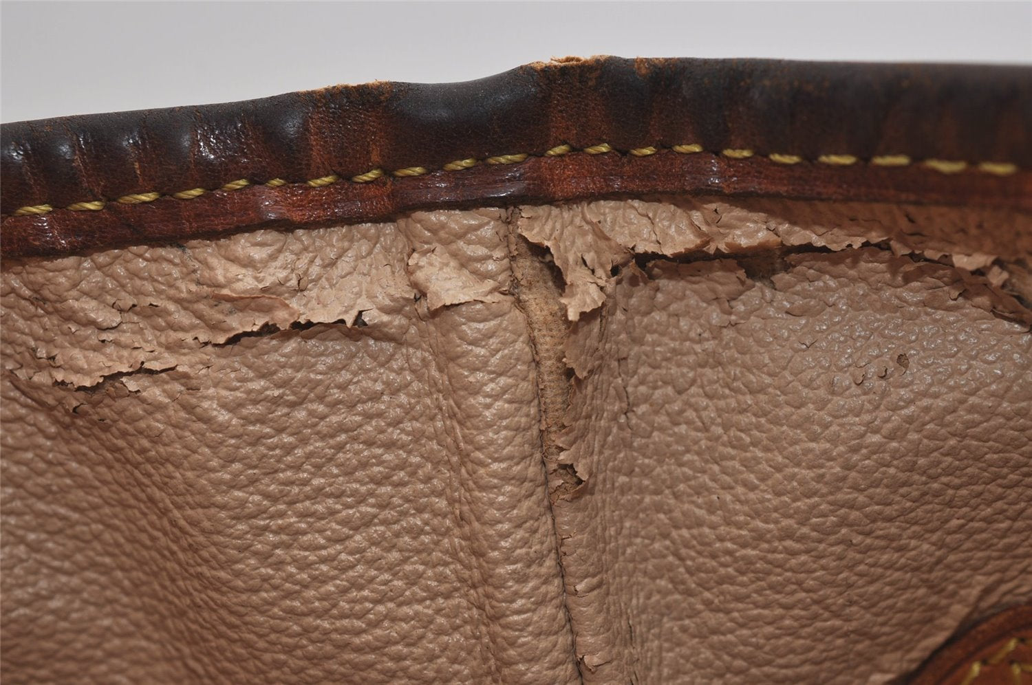 Authentic Louis Vuitton Monogram Bucket PM Shoulder Tote Bag M42238 LV 6195J