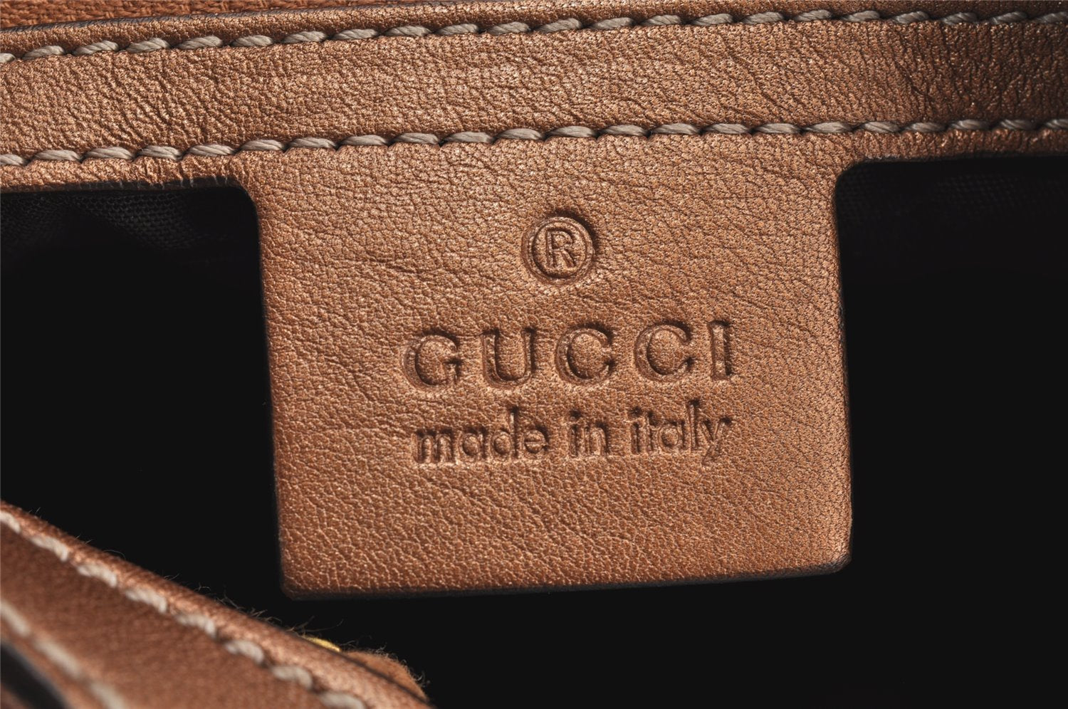 Authentic GUCCI Guccissima Twins Shoulder Hand Bag GG Leather 232962 Brown 6196I