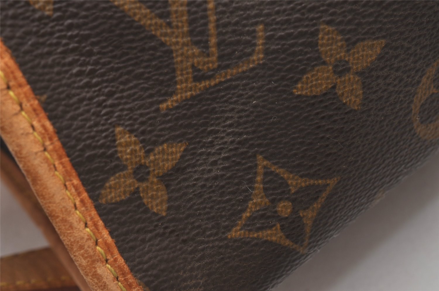 Auth Louis Vuitton Monogram Popincourt Long Shoulder Cross Bag M40008 LV 6197I