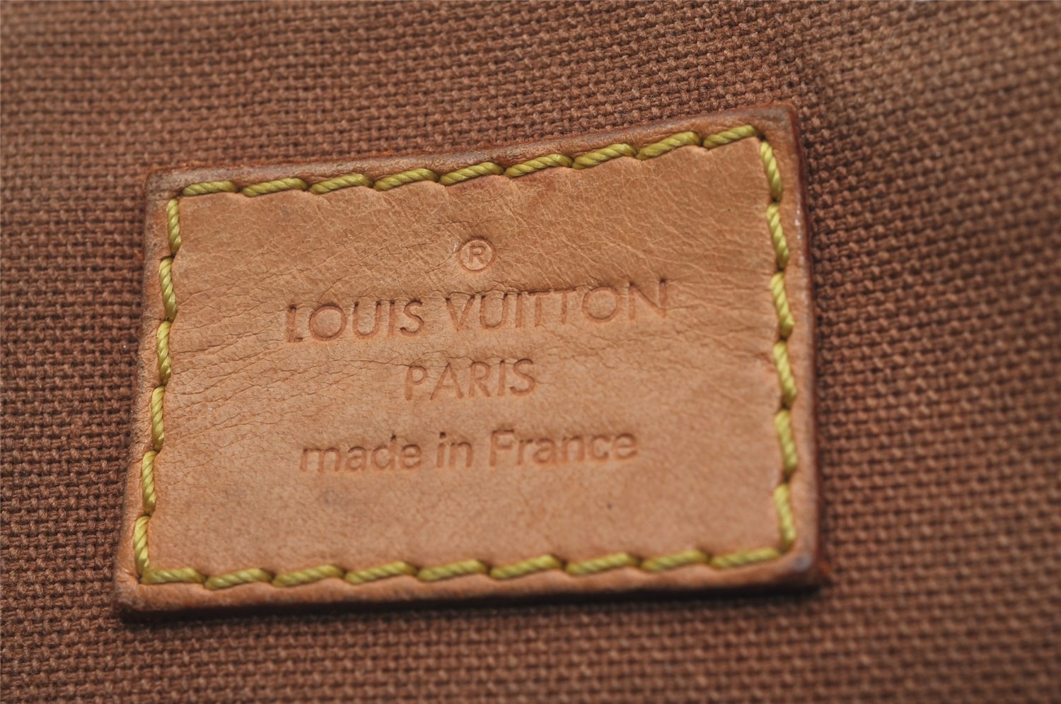 Auth Louis Vuitton Monogram Popincourt Long Shoulder Cross Bag M40008 LV 6197I