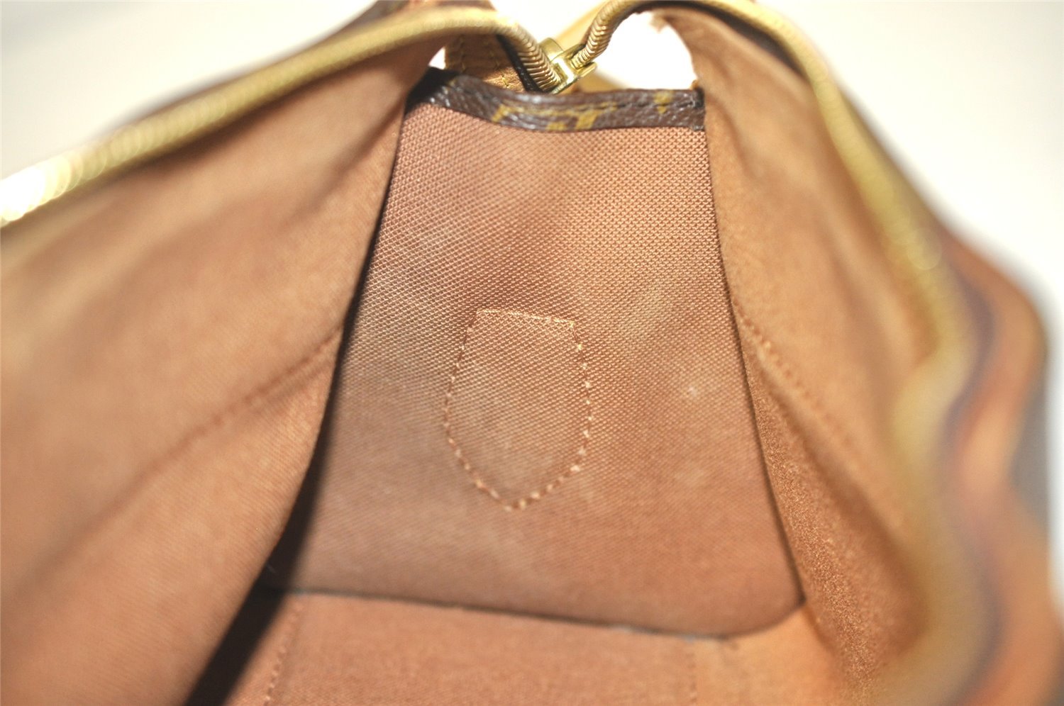 Auth Louis Vuitton Monogram Popincourt Long Shoulder Cross Bag M40008 LV 6197I