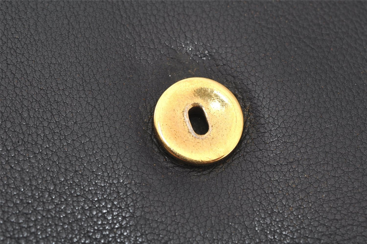 Authentic GUCCI Bamboo 2Way Hand Shoulder Bag Purse Leather Black Junk 6197J