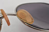 Authentic CHANEL Vintage Sunglasses Titanium 09614 Brown 6199K