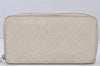 Louis Vuitton Monogram Empreinte Portefeuille Secret Long Wallet White LV 6202K