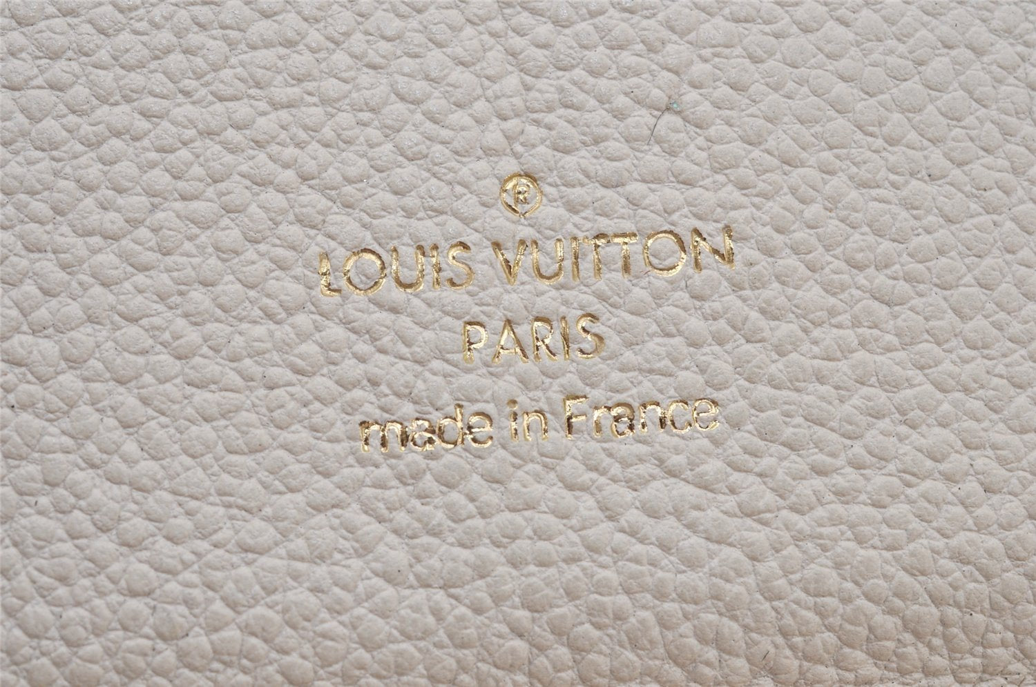 Louis Vuitton Monogram Empreinte Portefeuille Secret Long Wallet White LV 6202K