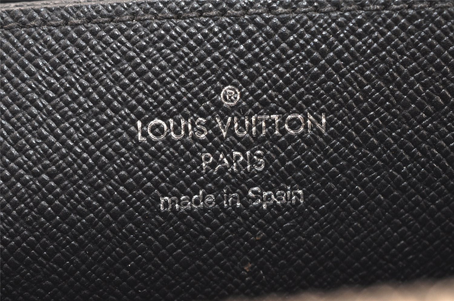 Authentic Louis Vuitton Epi Zippy Long Wallet Purse Black M60072 LV 6203K