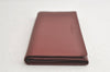 Authentic BURBERRY Vintage Leather Long Wallet Purse Brown Box 6204K