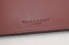 Authentic BURBERRY Vintage Leather Long Wallet Purse Brown Box 6204K