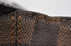 Authentic Louis Vuitton Damier Soho Backpack N51132 LV 6205I