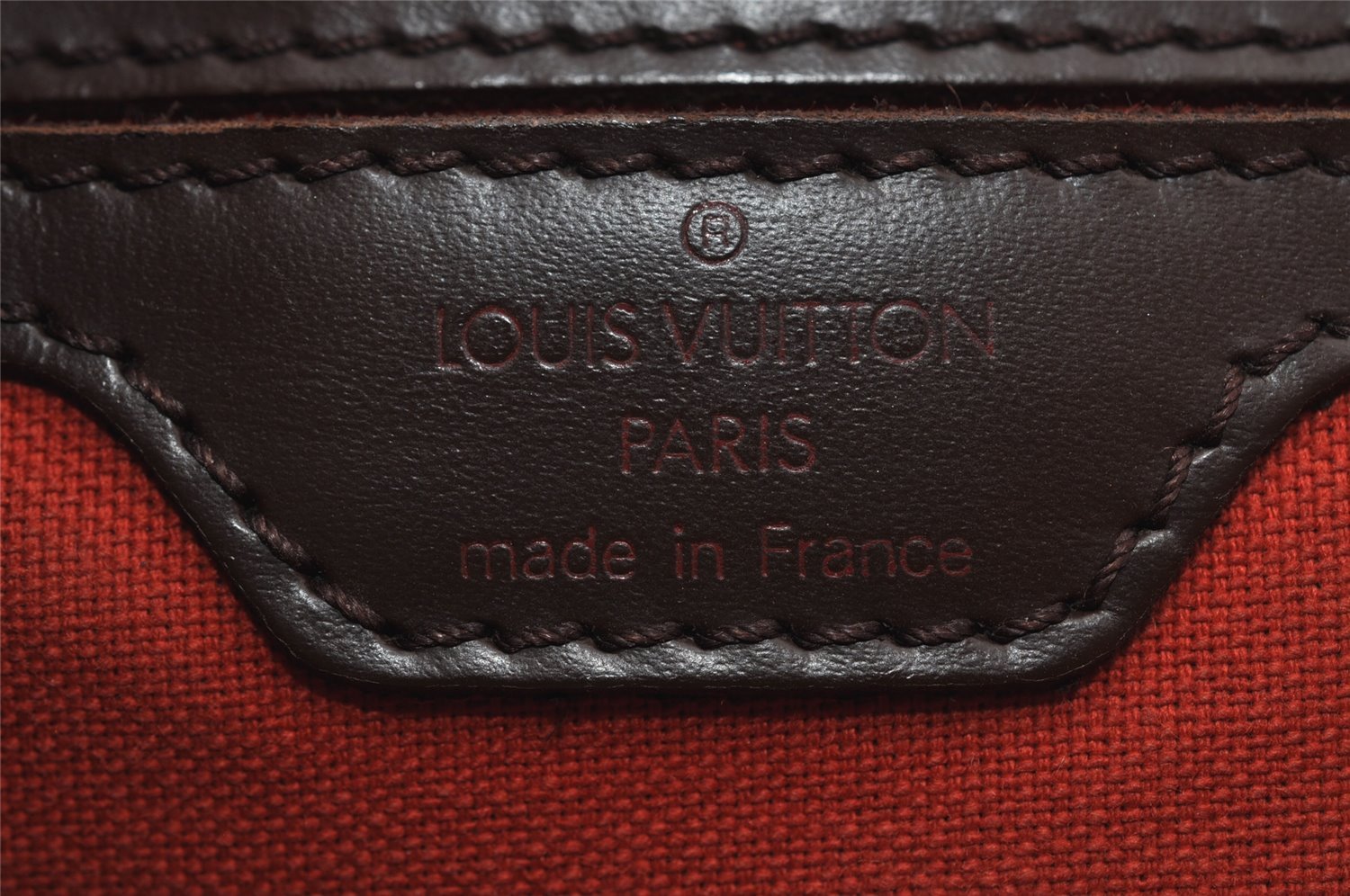 Authentic Louis Vuitton Damier Soho Backpack N51132 LV 6205I