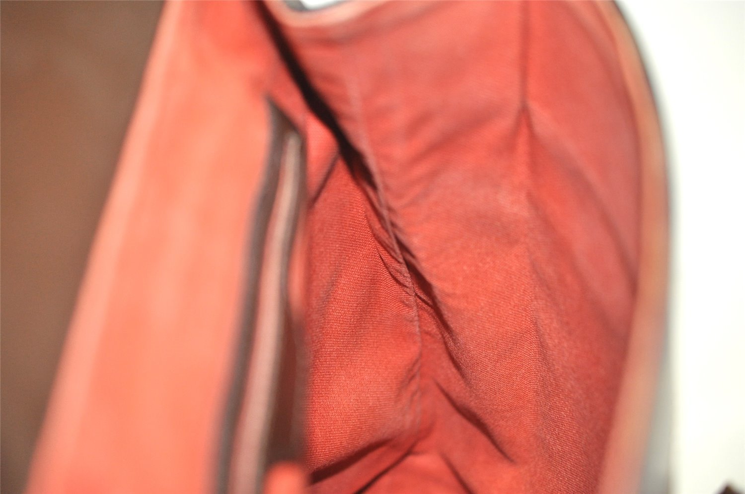 Authentic Louis Vuitton Damier Soho Backpack N51132 LV 6205I