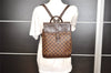 Authentic Louis Vuitton Damier Soho Backpack N51132 LV 6205I
