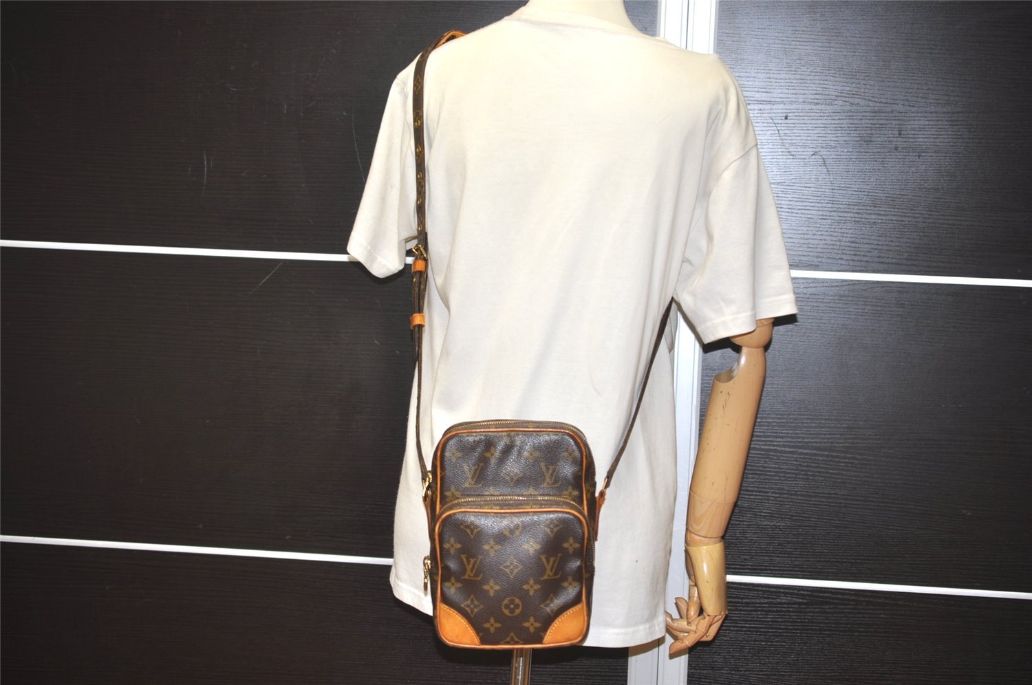 Authentic Louis Vuitton Monogram Amazone Shoulder Cross Body Bag M45236 LV 6207I