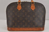 Authentic Louis Vuitton Monogram Alma Hand Bag Purse M51130 LV 6208J