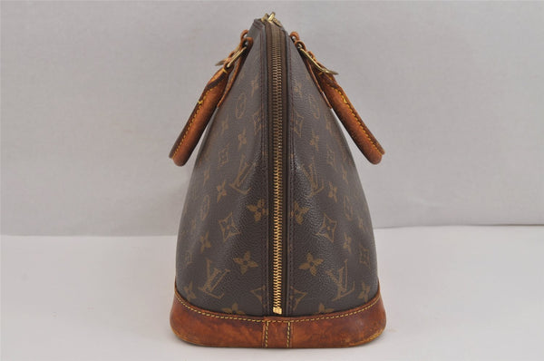 Authentic Louis Vuitton Monogram Alma Hand Bag Purse M51130 LV 6208J