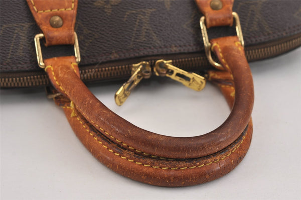 Authentic Louis Vuitton Monogram Alma Hand Bag Purse M51130 LV 6208J