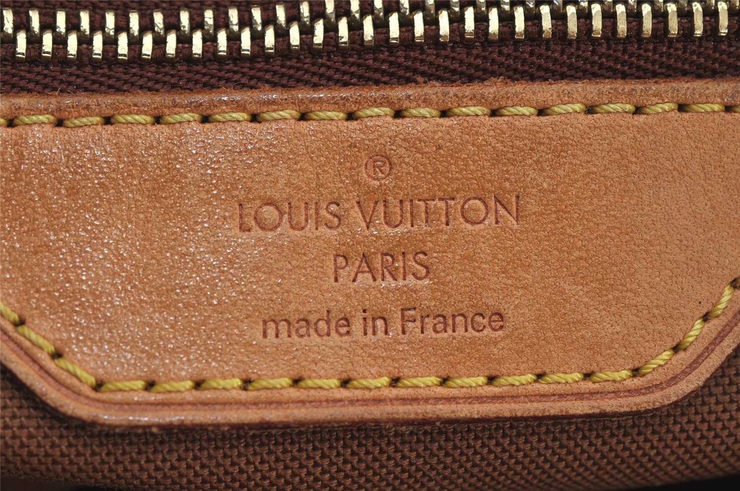 Authentic Louis Vuitton Monogram Batignolles Vertical Tote Bag M51153 Junk 6209J