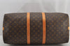 Authentic Louis Vuitton Monogram Keepall Bandouliere 55 M41414 Boston Bag 6211I