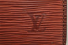 Authentic Louis Vuitton Epi Riviera Hand Bag Brown M48183 LV 6211J