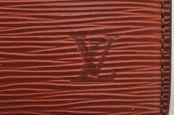 Authentic Louis Vuitton Epi Riviera Hand Bag Brown M48183 LV 6211J