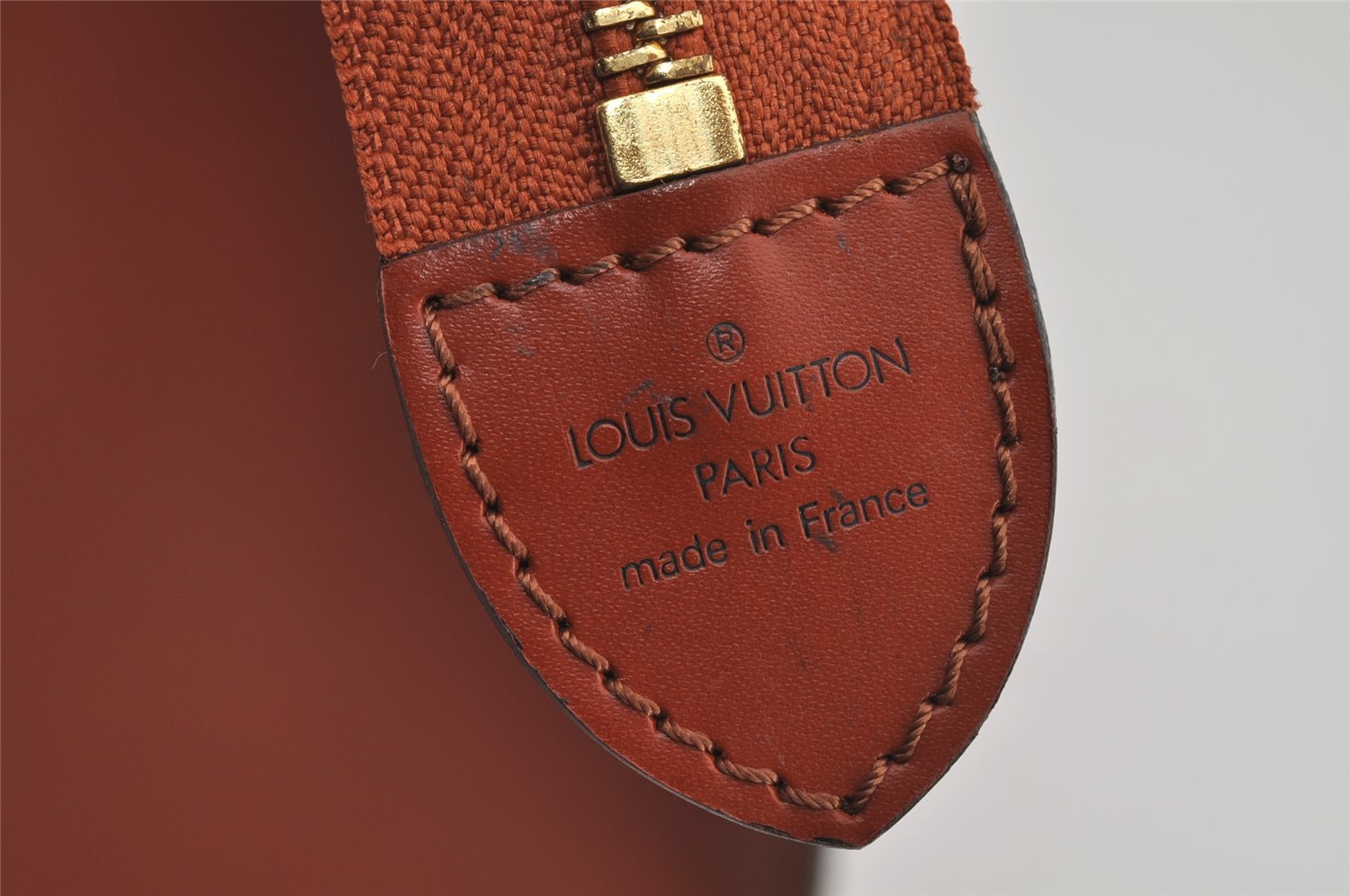 Authentic Louis Vuitton Epi Riviera Hand Bag Brown M48183 LV 6211J