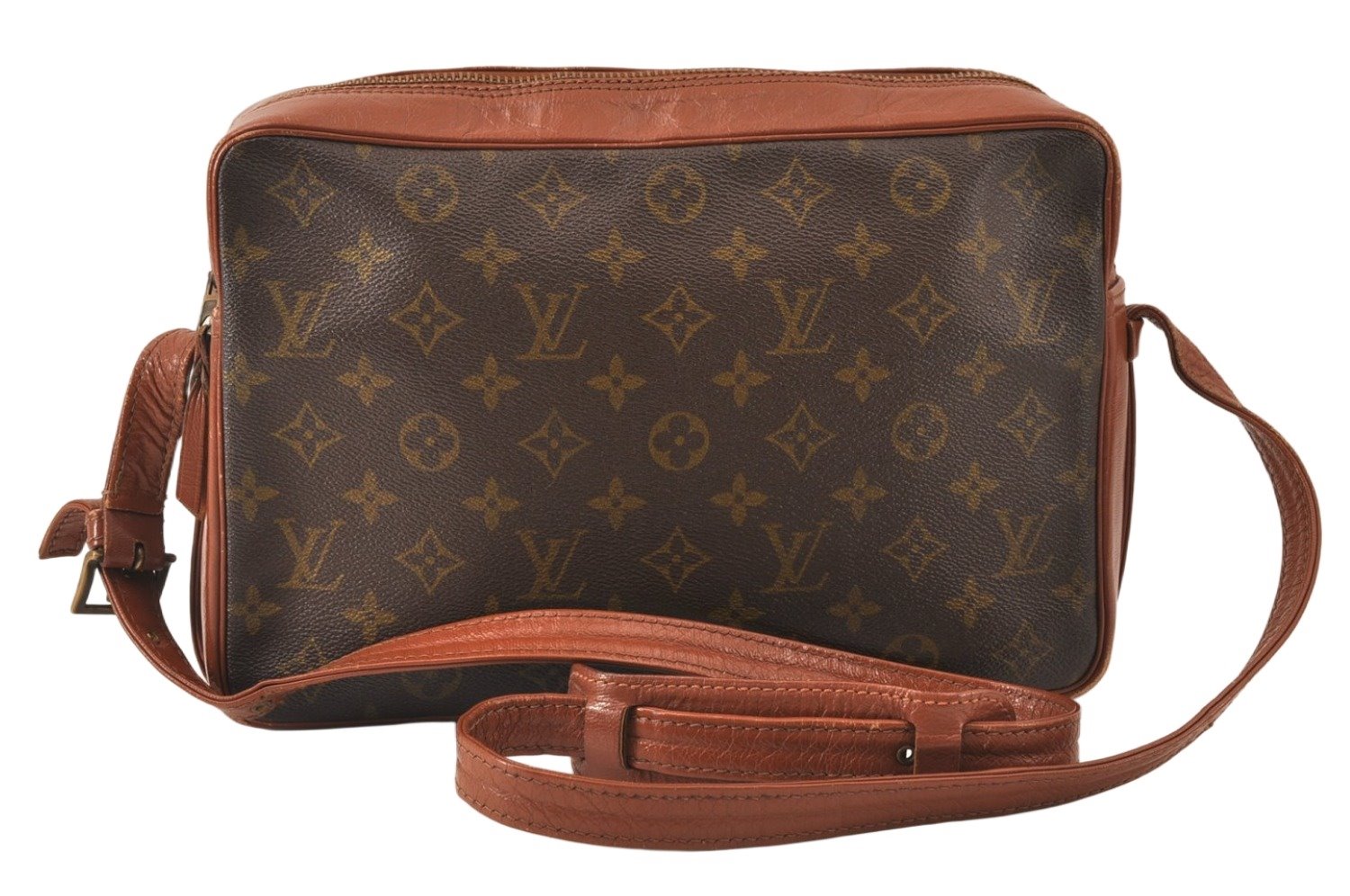 Authentic Louis Vuitton Monogram Sac Bandouliere 30 Shoulder Bag Old Model 6213K