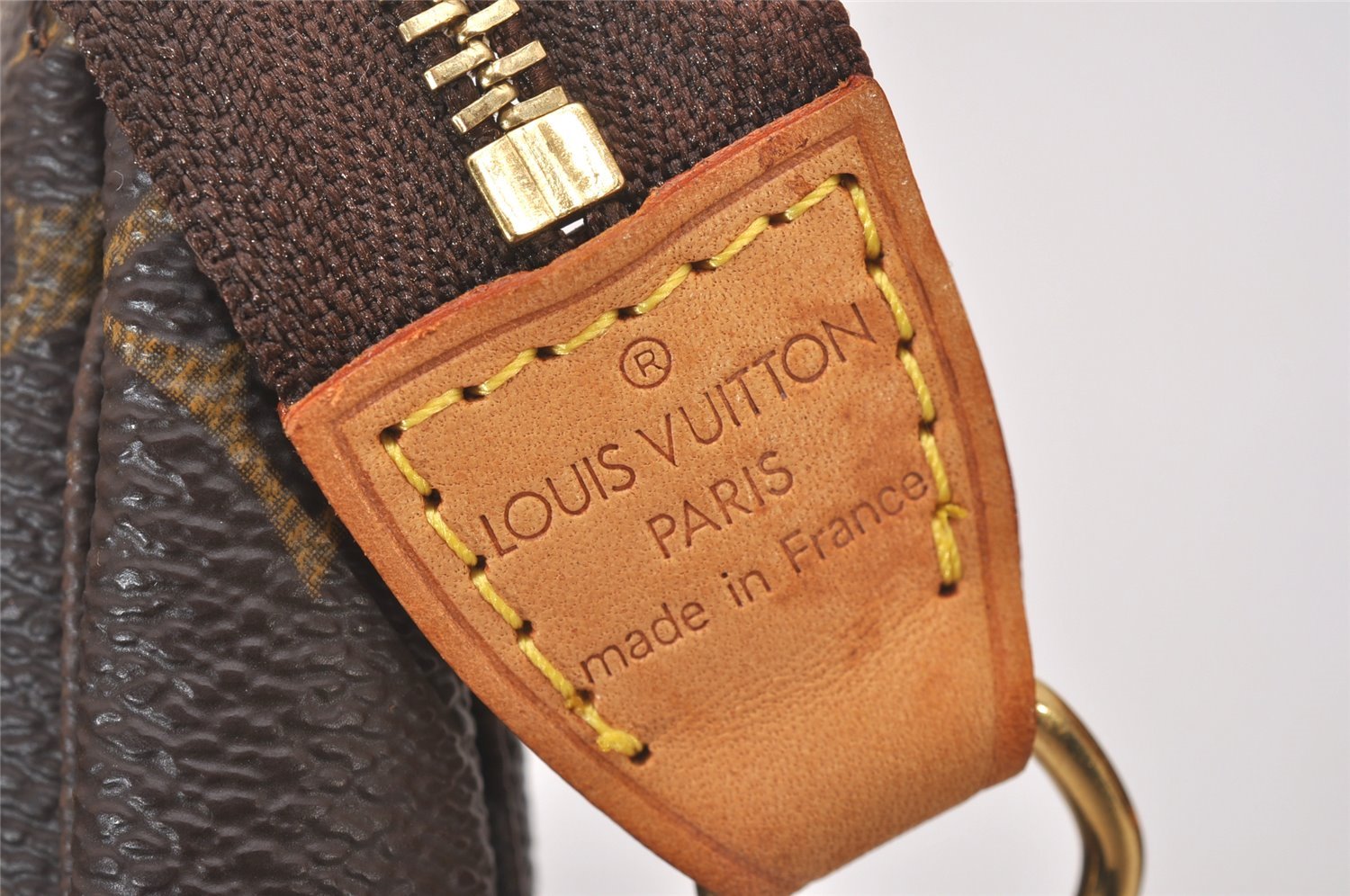 Authentic Louis Vuitton Monogram Bucket PM Shoulder Tote Bag M42238 LV 6214I