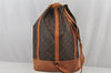 Authentic Louis Vuitton Monogram Randonnee GM Shoulder Bag M42244 LV 6214J