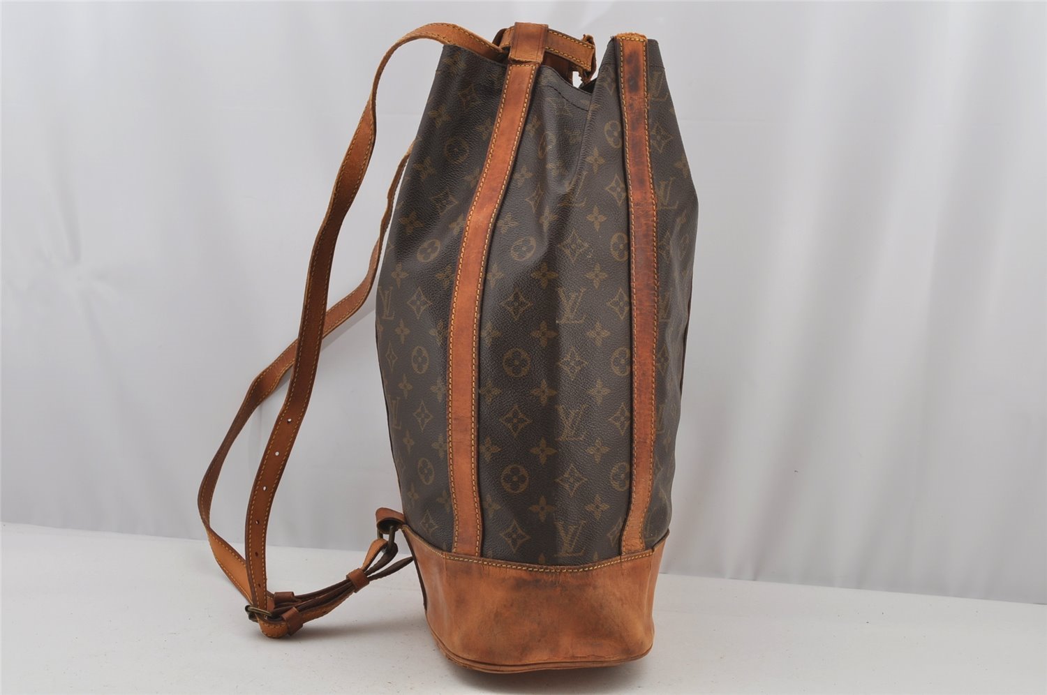 Authentic Louis Vuitton Monogram Randonnee GM Shoulder Bag M42244 LV 6214J