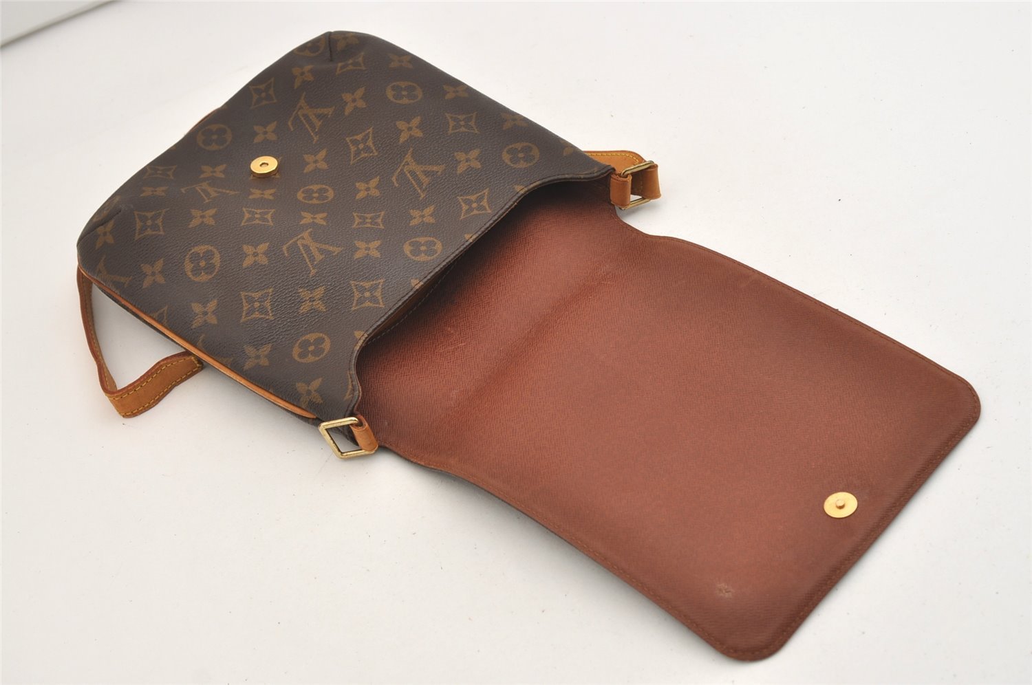Authentic Louis Vuitton Monogram Musette Salsa Shoulder Bag Purse LV Junk 6215J