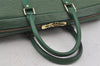 Authentic Louis Vuitton Epi Porte Documents Voyage Briefcase M54474 Green  6216J