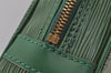 Authentic Louis Vuitton Epi Porte Documents Voyage Briefcase M54474 Green  6216J