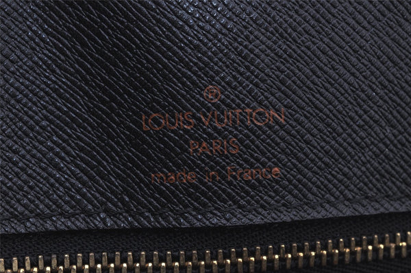 Authentic Louis Vuitton Epi Porte Documents Voyage Briefcase M54474 Green  6216J