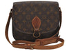 Authentic Louis Vuitton Monogram Saint Cloud GM M51242 Shoulder Cross Bag 6218J