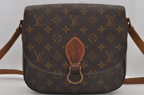 Authentic Louis Vuitton Monogram Saint Cloud GM M51242 Shoulder Cross Bag 6218J