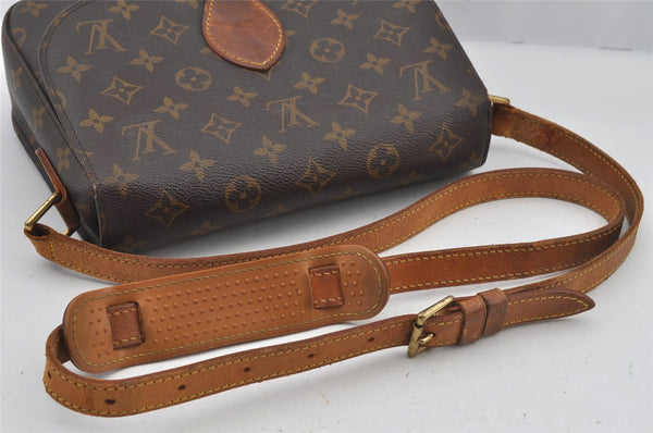 Authentic Louis Vuitton Monogram Saint Cloud GM M51242 Shoulder Cross Bag 6218J