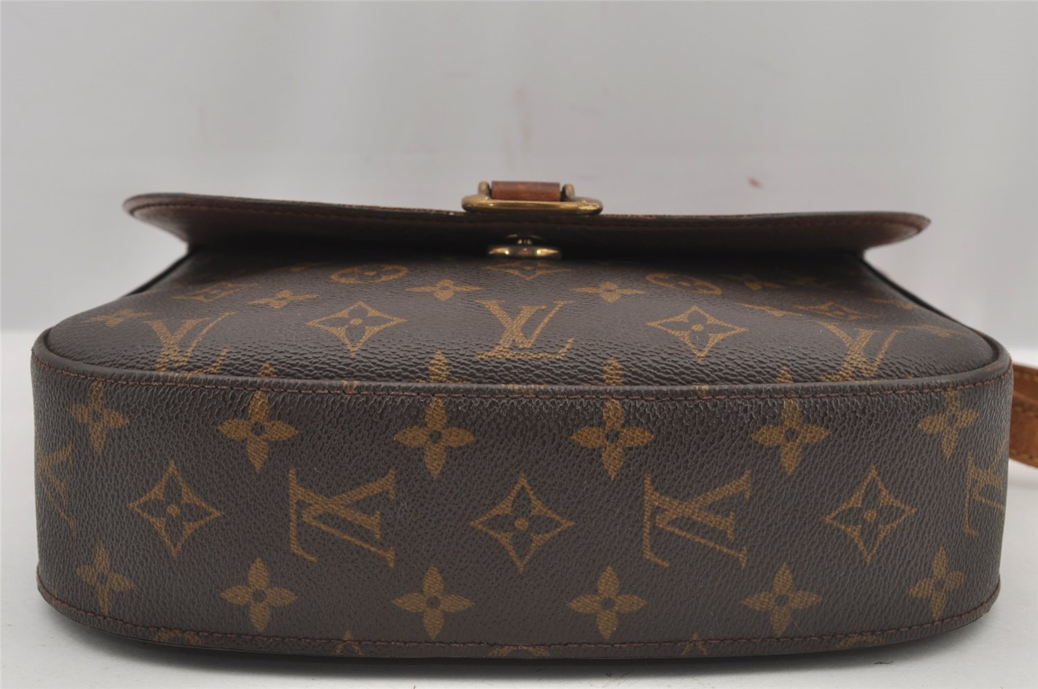 Authentic Louis Vuitton Monogram Saint Cloud GM M51242 Shoulder Cross Bag 6218J